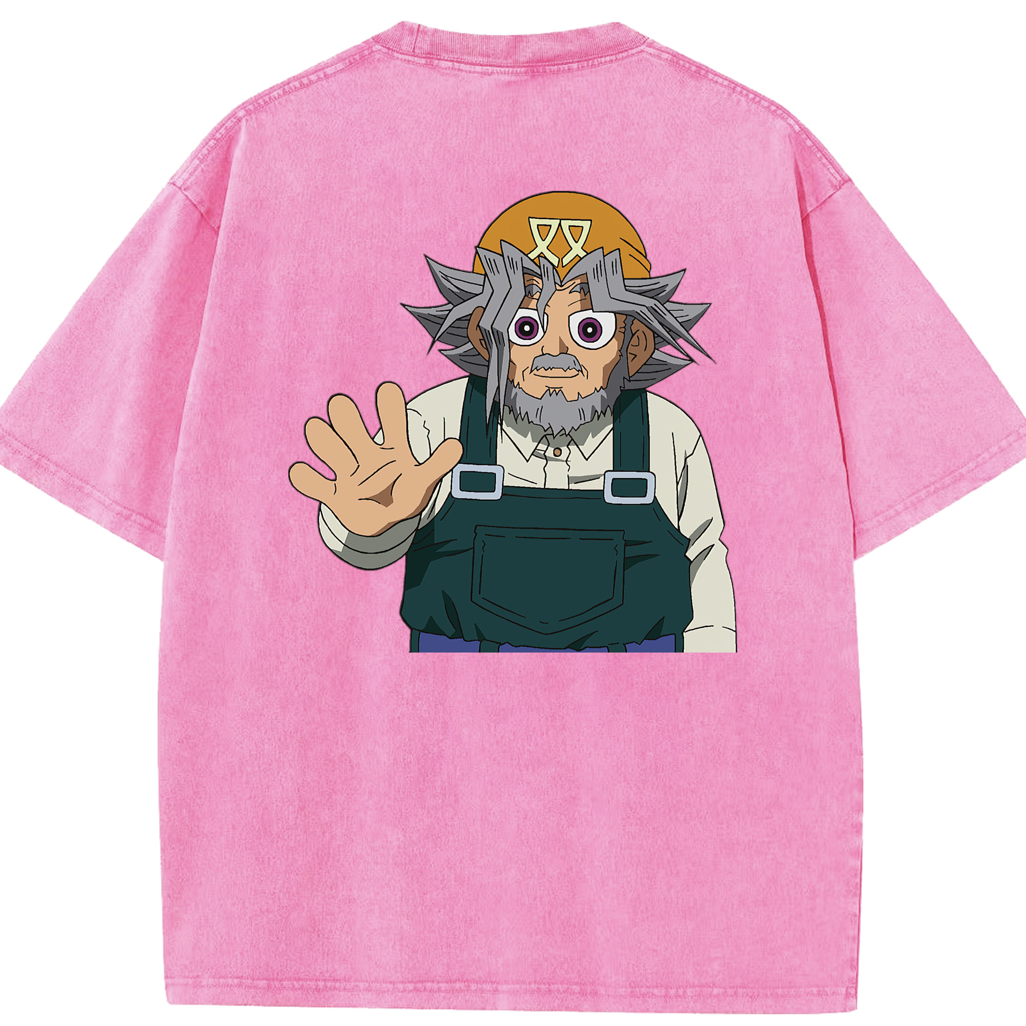 （画像用） 遊☆戯☆王 Yu-Gi-Oh! 綿100% ヴィンテージ風 半袖Tシャツ（背面プリント）